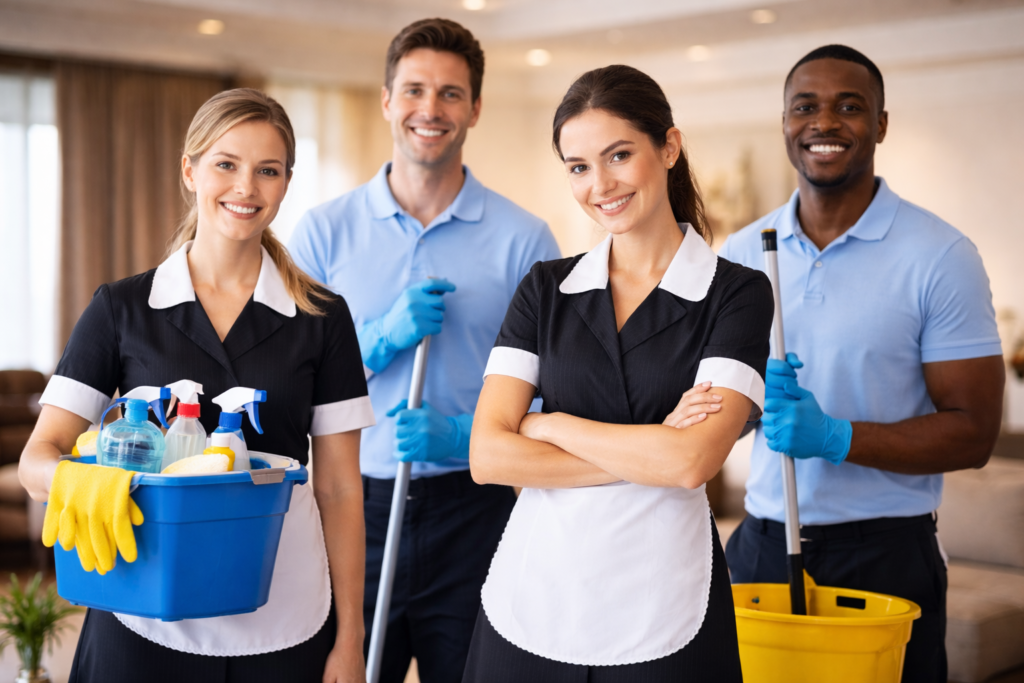 Consistent Cleaning Staff